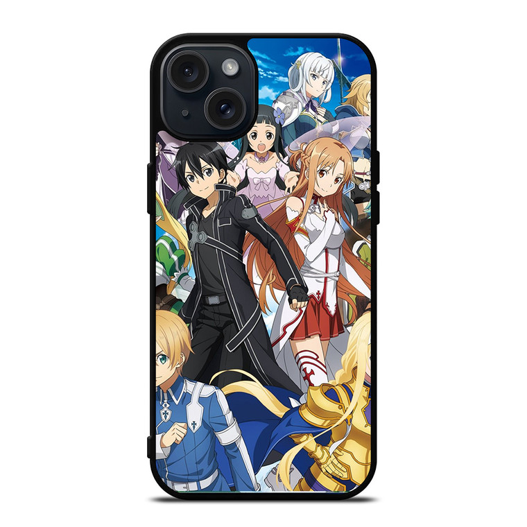 SWORD ART ONLINE ANIME iPhone 15 Plus Case Cover