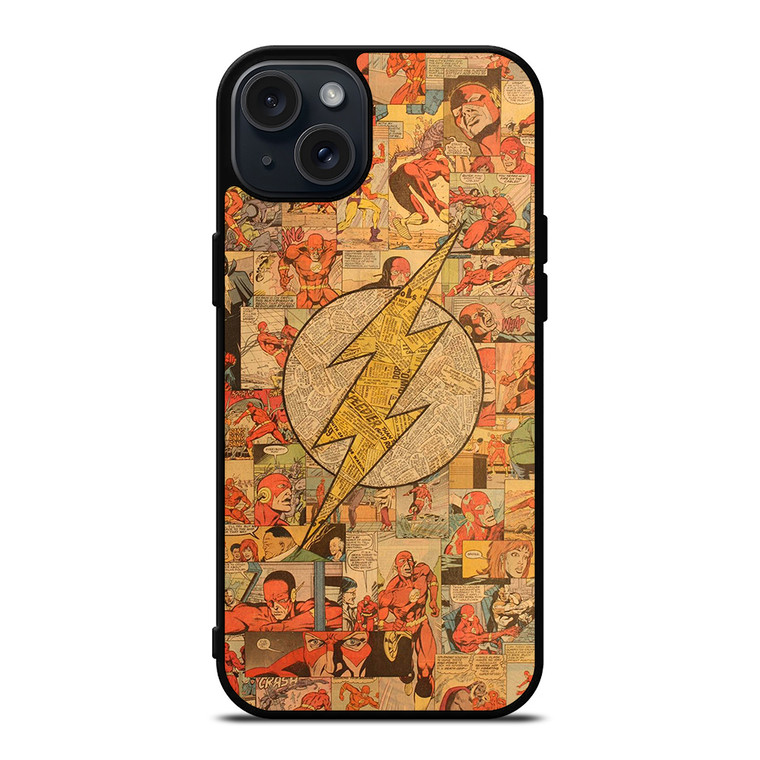 THE FLASH ART iPhone 15 Plus Case Cover