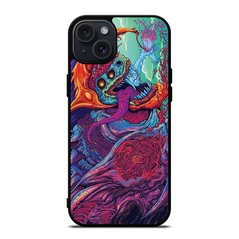 THE HYPER BEAST ART iPhone 15 Plus Case Cover THE HYPER BEAST ART iPhone 15 Plus Case Cover
