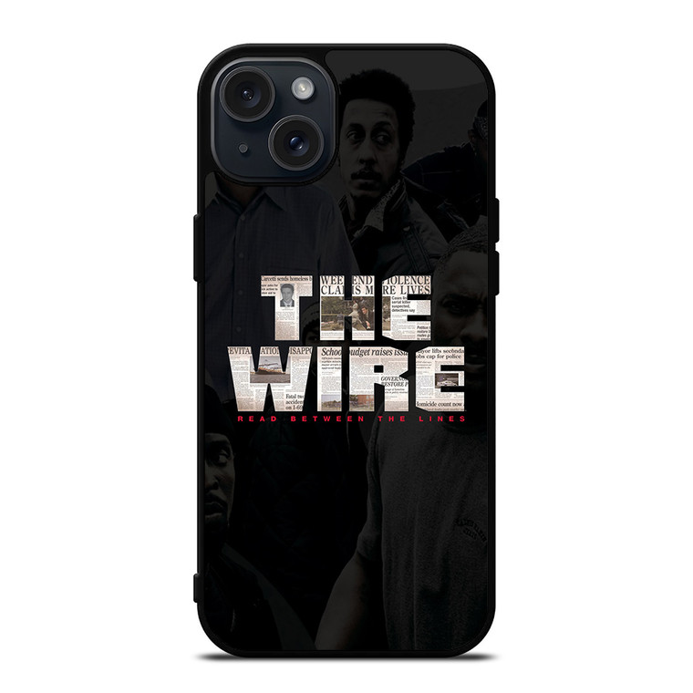 THE WIRE LOGO iPhone 15 Plus Case Cover