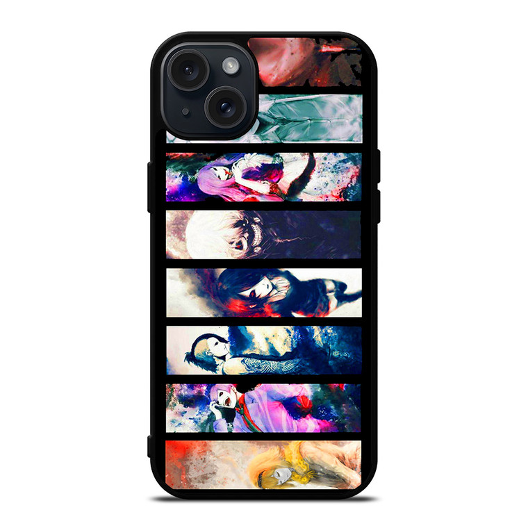 TOKYO GHOUL CHARACTER iPhone 15 Plus Case Cover