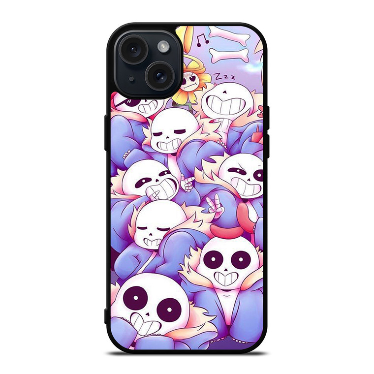 UNDERTALE SANS YOLO iPhone 15 Plus Case Cover