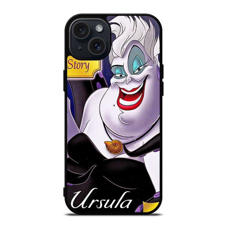 URSULA DISNEY VILLAINS 2 iPhone 15 Plus Case Cover URSULA DISNEY VILLAINS 2 iPhone 15 Plus Case Cover
