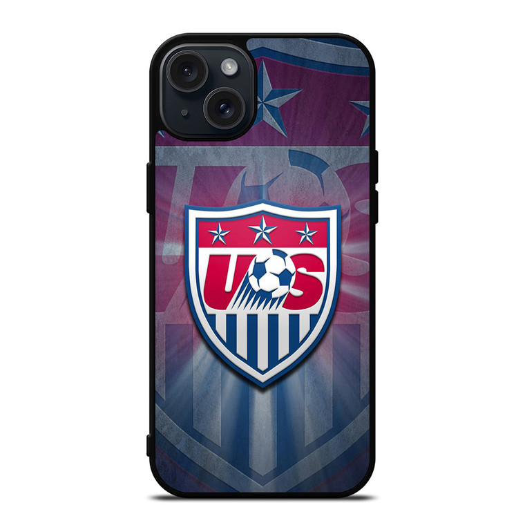 USA SOCCER TEAM LOGO iPhone 15 Plus Case Cover