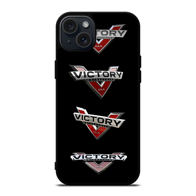 VICTORY MOTORCYCLES LOGO iPhone 15 Plus Case Cover
