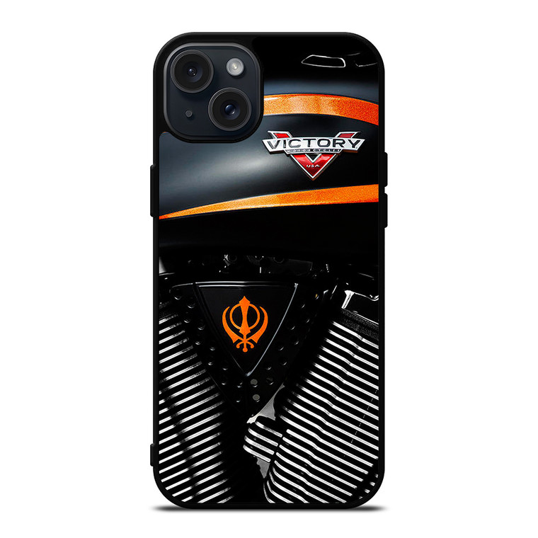 VICTORY MOTORCYCLES TEAM iPhone 15 Plus Case Cover