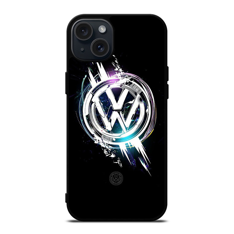 VOLKSWAGEN LOGO ART iPhone 15 Plus Case Cover