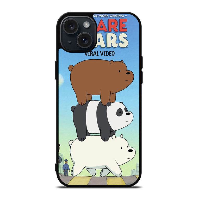 WE BARE BEARS BROTHERS iPhone 15 Plus Case Cover WE BARE BEARS BROTHERS iPhone 15 Plus Case Cover