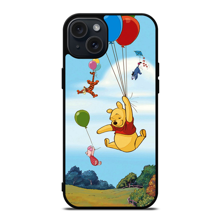 WINNIE THE POOH BALLOON iPhone 15 Plus Case Cover