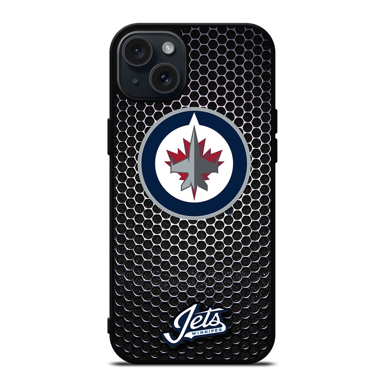 WINNIPEG JETS METAL iPhone 15 Plus Case Cover