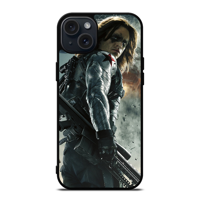 WINTER SOLDIER BUCKY BARNES iPhone 15 Plus Case Cover