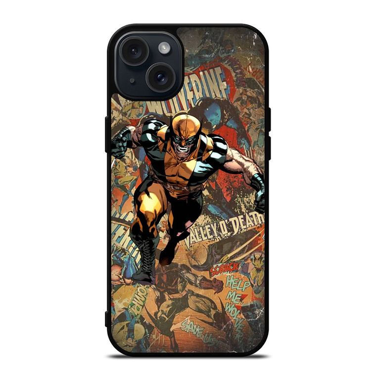 WOLVERINE LOGAN MARVEL iPhone 15 Plus Case Cover