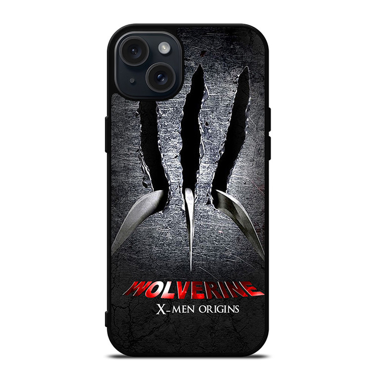 WOLVERINE X MEN ORIGINS iPhone 15 Plus Case Cover