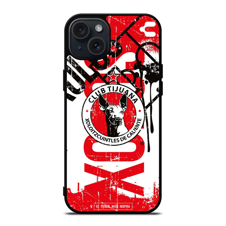 XOLOS CLUB DE TIJUANA iPhone 15 Plus Case Cover