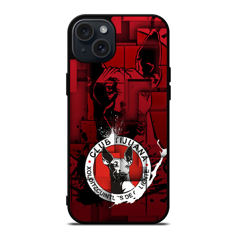 XOLOS TIJUANA PAINT LOGO iPhone 15 Plus Case Cover