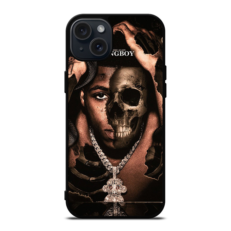 YOUNGBOY NBA RAPPER SKULL iPhone 15 Plus Case Cover