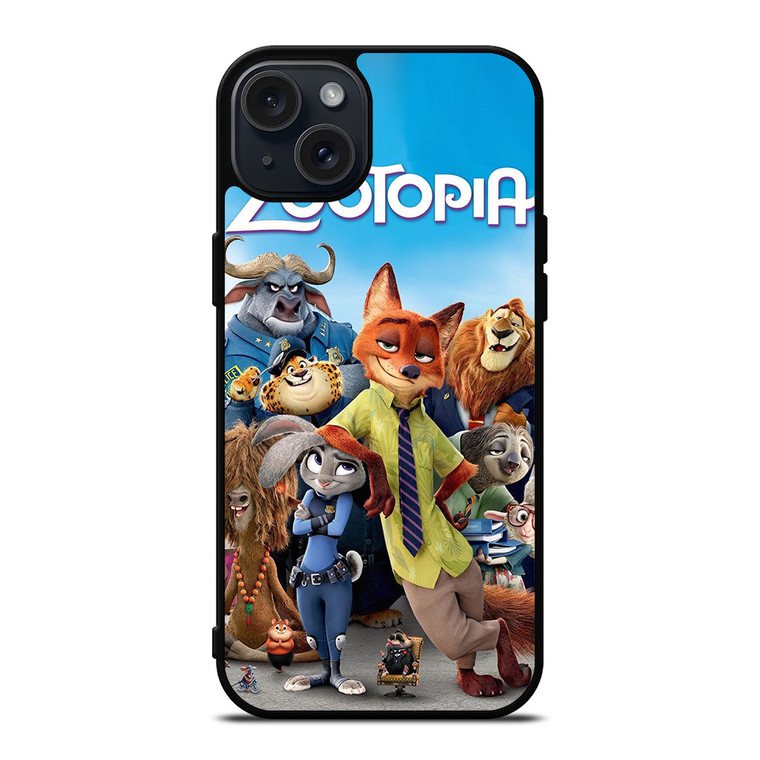 ZOOTOPIA CHARACTER iPhone 15 Plus Case Cover