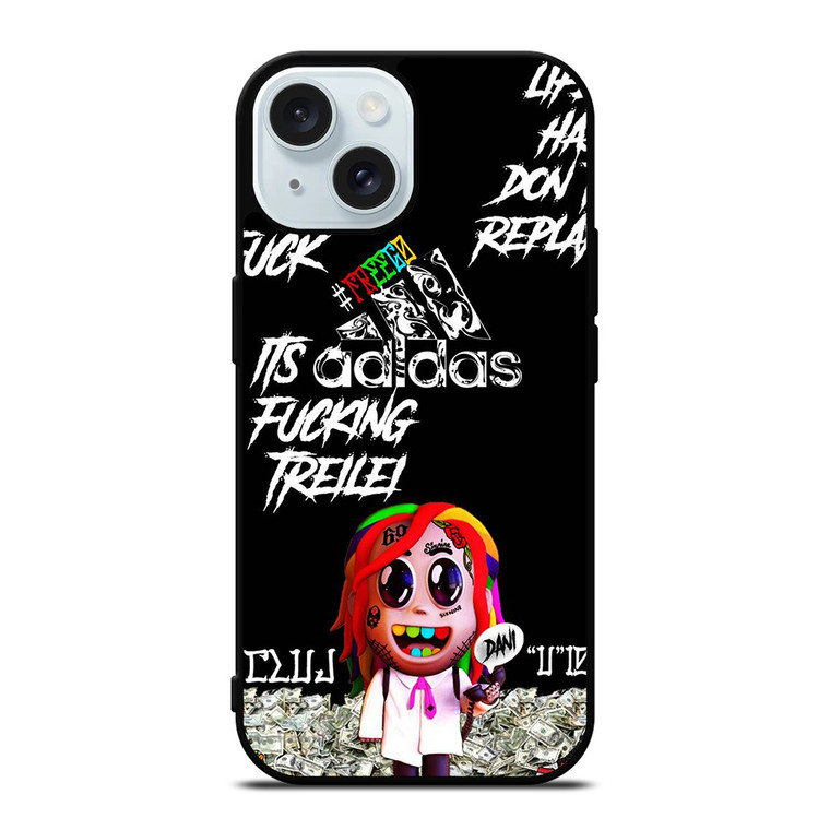 6IX9INE RAPPER DOLLAR iPhone 15 Case Cover