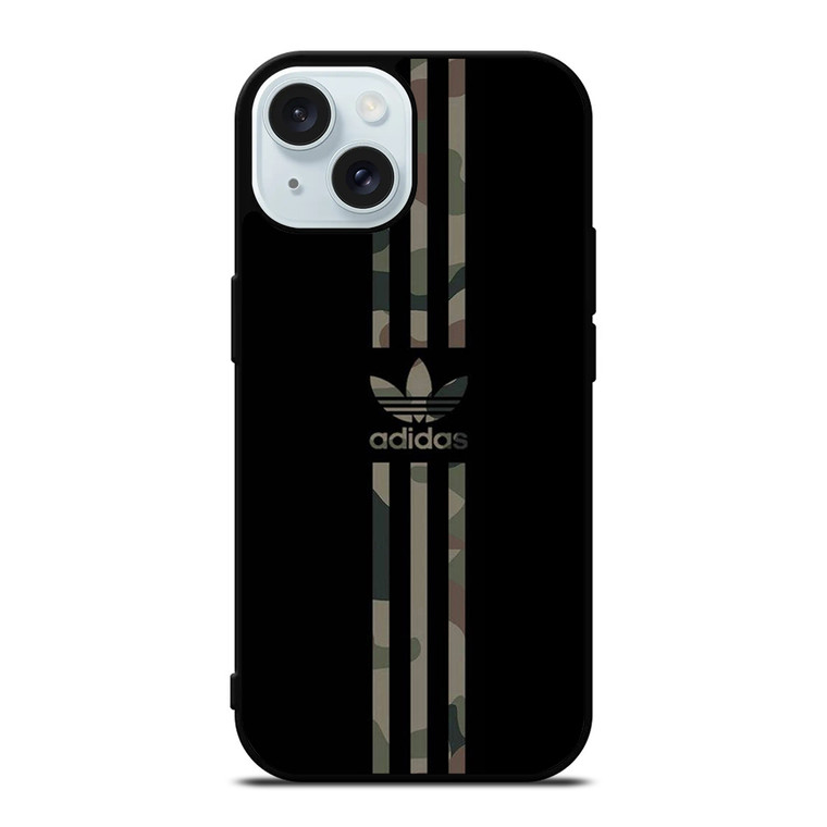 ADIDAS BAPE STRIPE iPhone 15 Case Cover