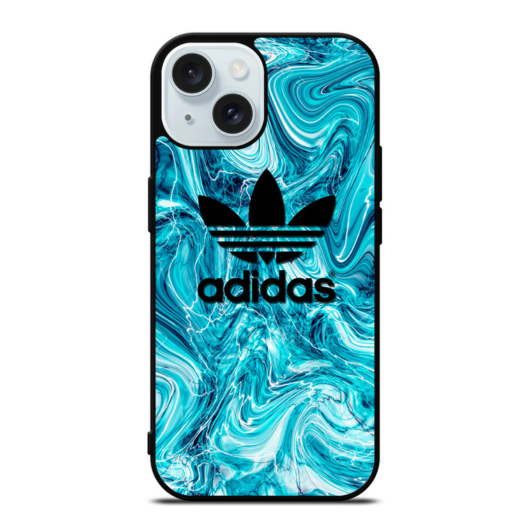 ADIDAS BLUE BEST iPhone 15 Case Cover