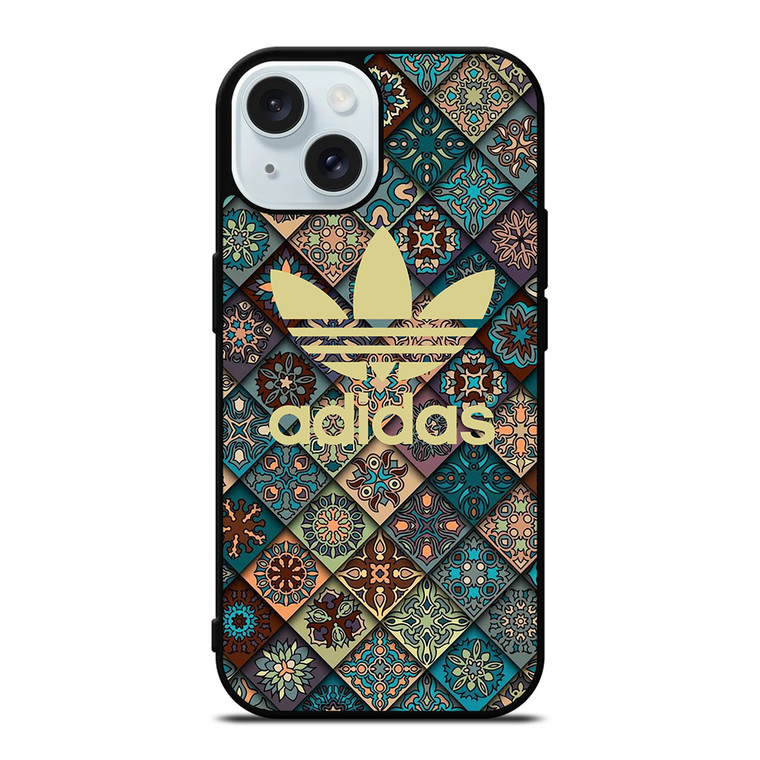 ADIDAS COOL PATTERN iPhone 15 Case Cover ADIDAS COOL PATTERN iPhone 15 Case Cover