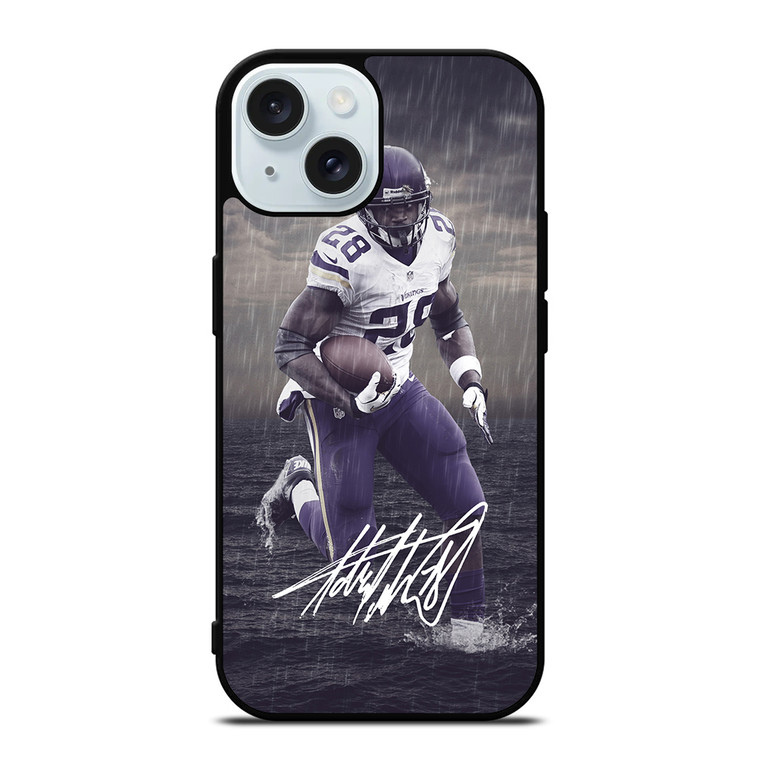 ADRIAN PETERSON SIGNATURE iPhone 15 Case Cover