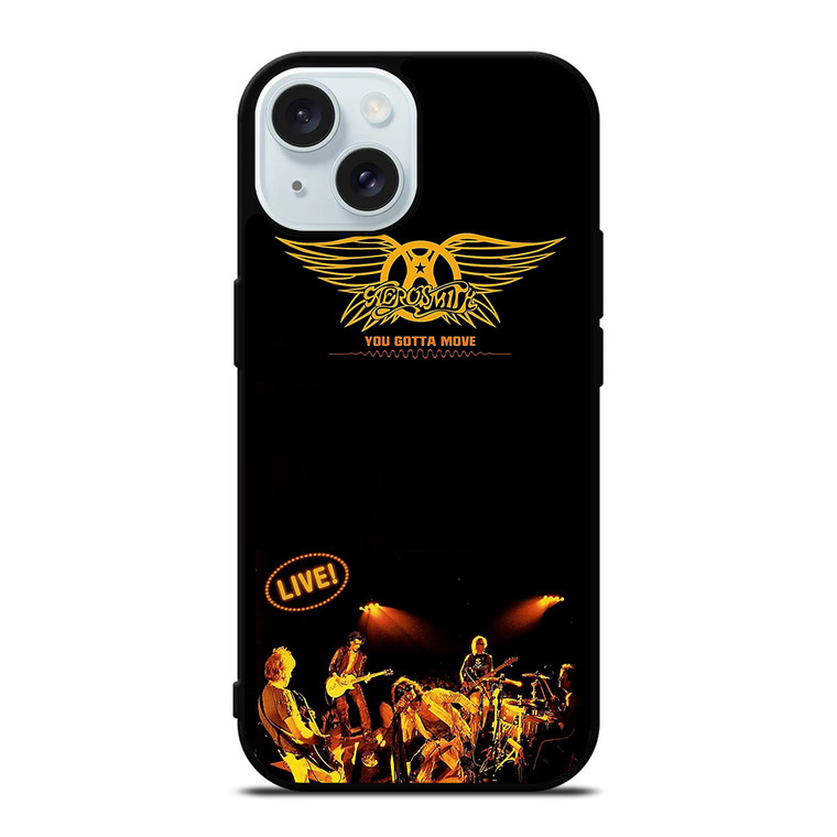 AEROSMITH LIVE iPhone 15 Case Cover