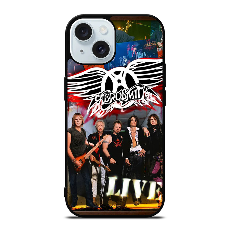 AEROSMITH ROCK BAND iPhone 15 Case Cover