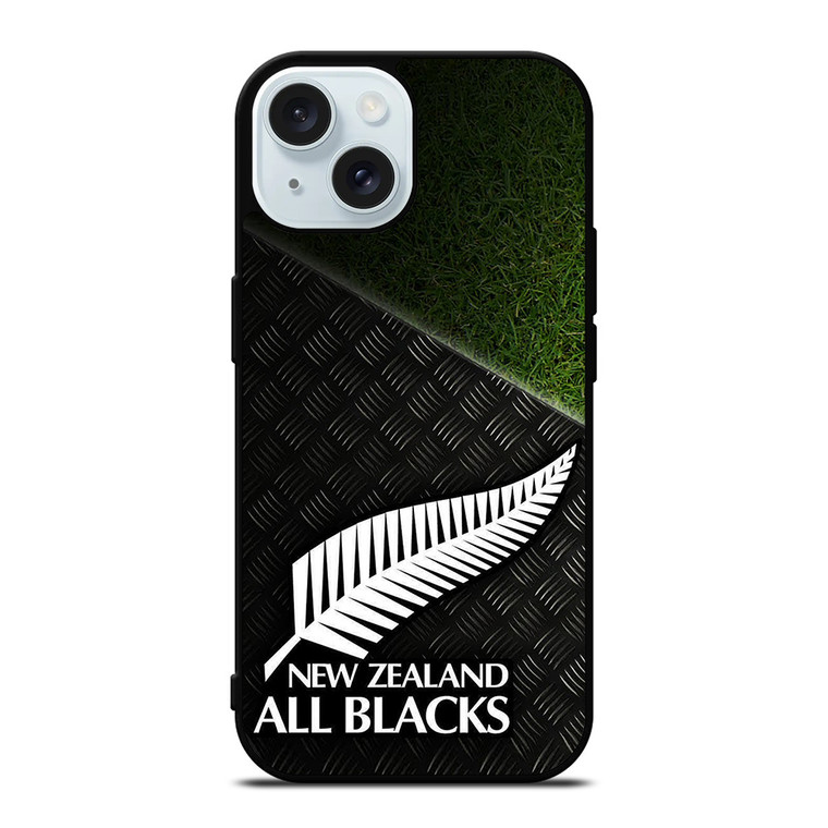 ALL BLACKS NEW ZEALAND RUGBY 1 iPhone 15 Case Cover