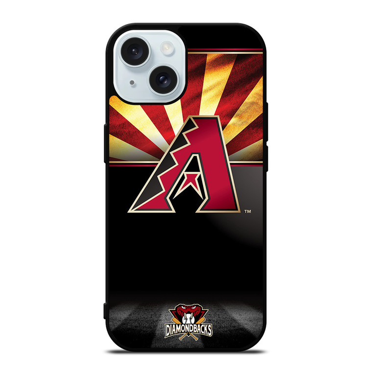 ARIZONA DIAMONDBACKS PRIDE iPhone 15 Case Cover