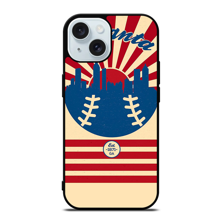 ATLANTA BRAVES 1871 iPhone 15 Case Cover