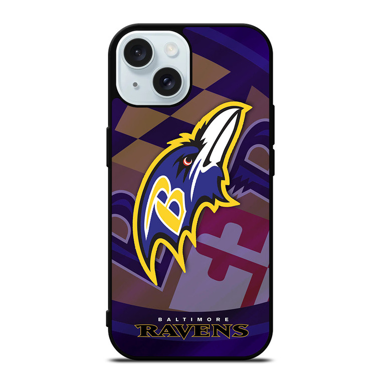 BALTIMORE RAVENS FOOTBALL iPhone 15 Case Cover