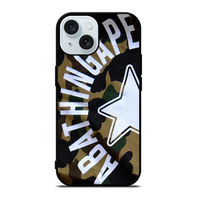 BAPE BATHING APE 1 iPhone 15 Case Cover