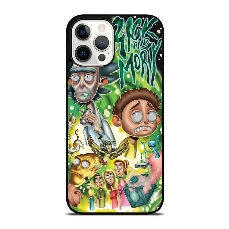 RICK AND MORTY ART 1 iPhone 12 Pro Max Case Cover