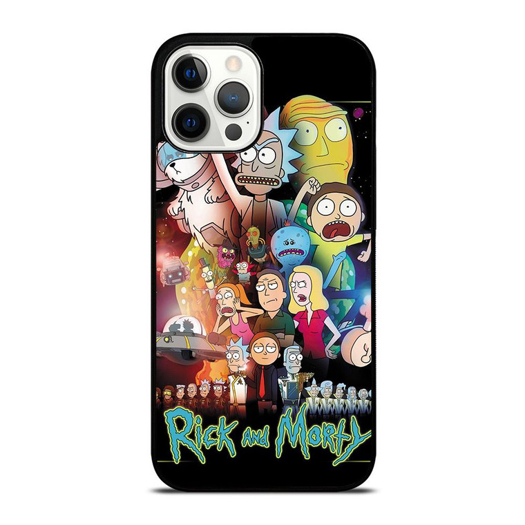 RICK AND MORTY COLLAGE NEW iPhone 12 Pro Max Case Cover