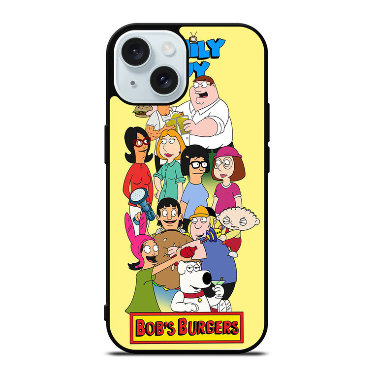 BOB'S BURGERS CHARACTER iPhone 15 Case Cover