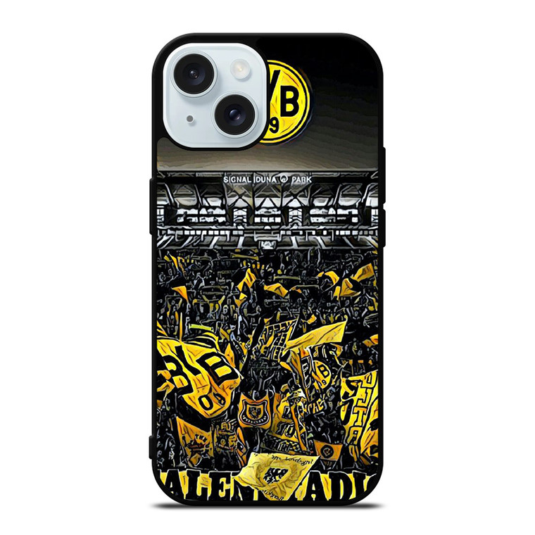 BORUSSIA DORTMUND YELLOW WALL iPhone 15 Case Cover