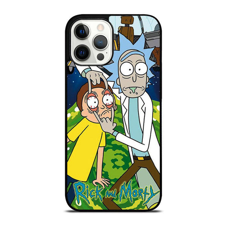 RICK AND MORTY UFO CAR iPhone 12 Pro Max Case Cover