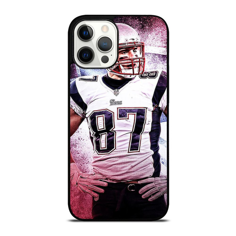 ROB GRONKOWSKI 87 PATRIOTS iPhone 12 Pro Max Case Cover
