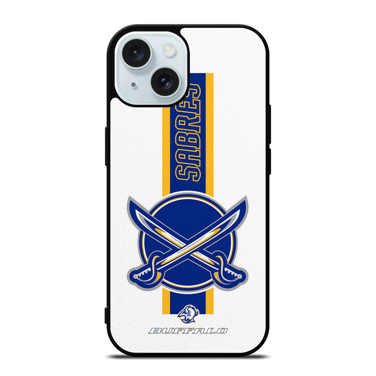 BUFFALO SABRES NHL LOGO iPhone 15 Case Cover