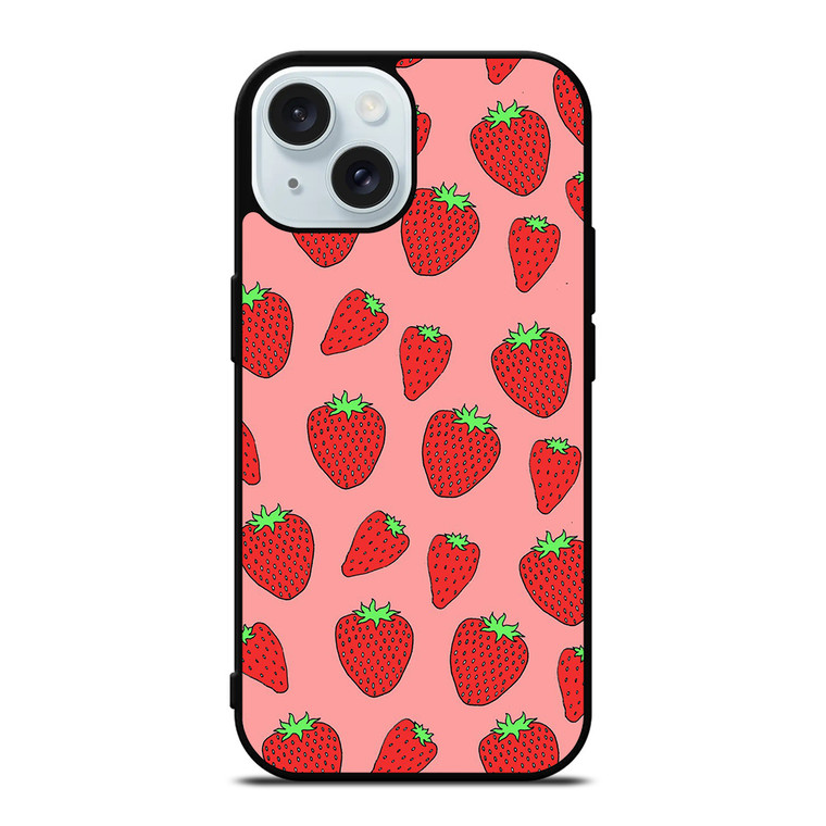 BUNCH OF STRAWBERRIES iPhone 15 Case Cover