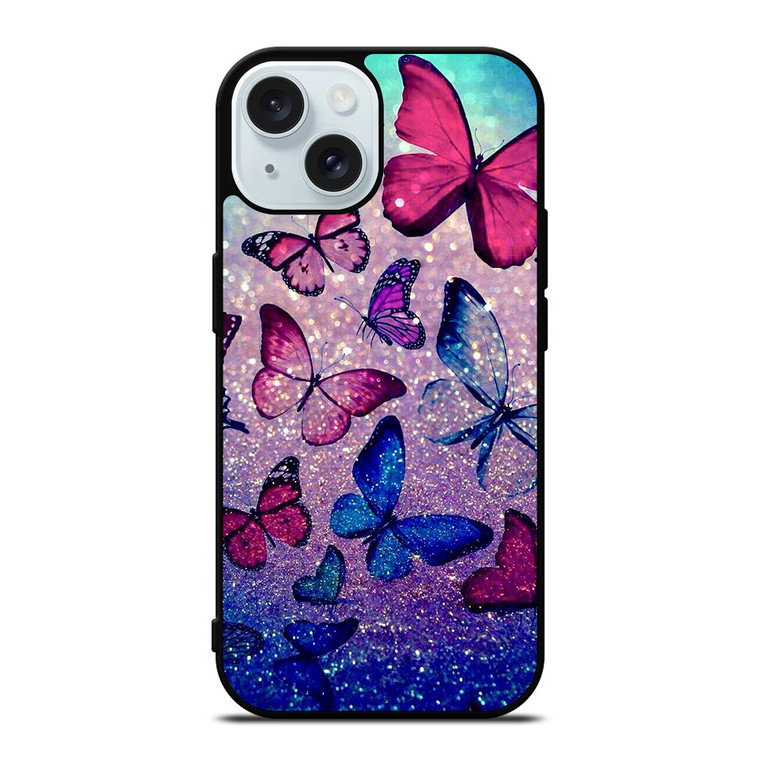 BUTTERFLY SPARKLE 1 iPhone 15 Case Cover