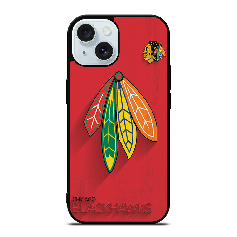 CHICAGO BLACKHAWKS 3 iPhone 15 Case Cover