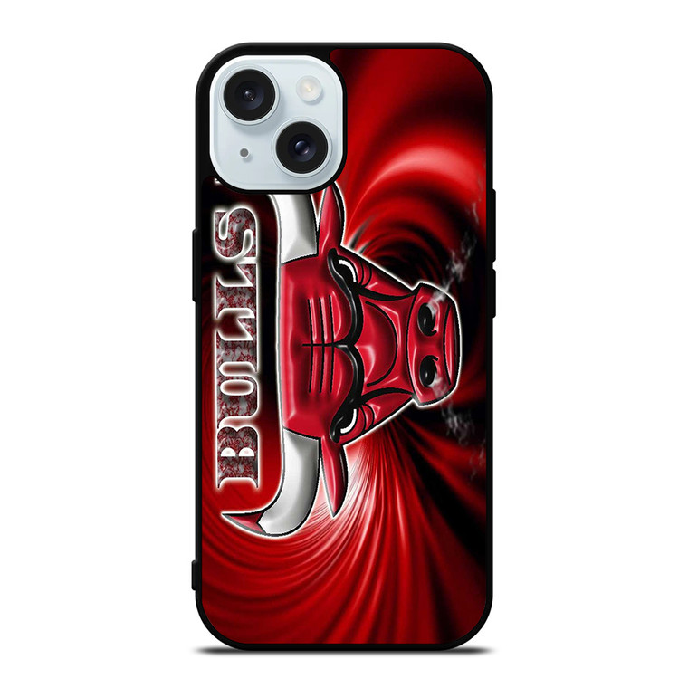 CHICAGO BULLS iPhone 15 Case Cover
