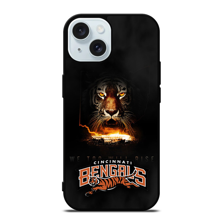 CINCINNATI BENGALS ROAR iPhone 15 Case Cover