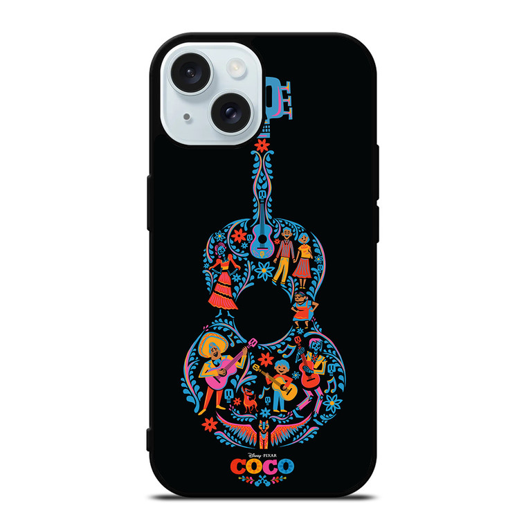 COCO GUITAR STRING iPhone 15 Case Cover