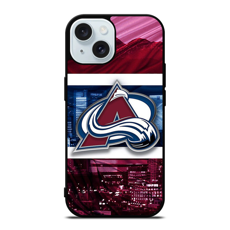 COLORADO AVALANCHE HOCKEY iPhone 15 Case Cover