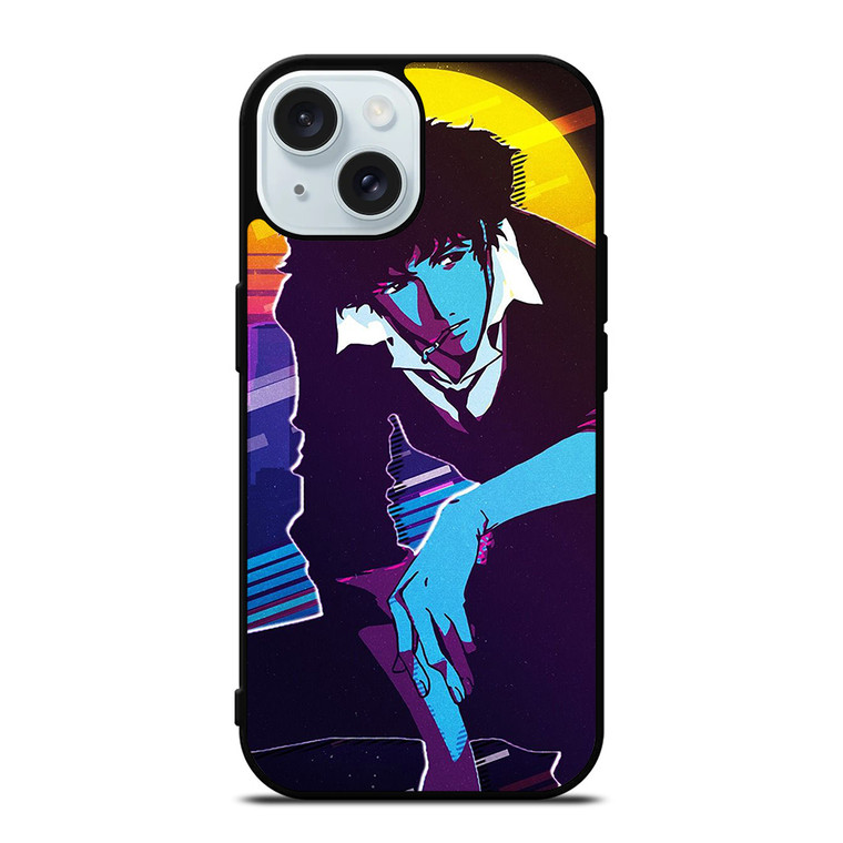 COWBOY BEBOP SPIKE SPIEGEL ANIME 2 iPhone 15 Case Cover