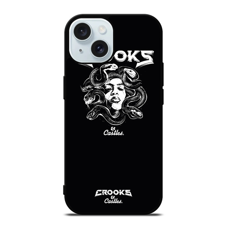 CROOKS AND CASTLES MEDUSA iPhone 15 Case Cover