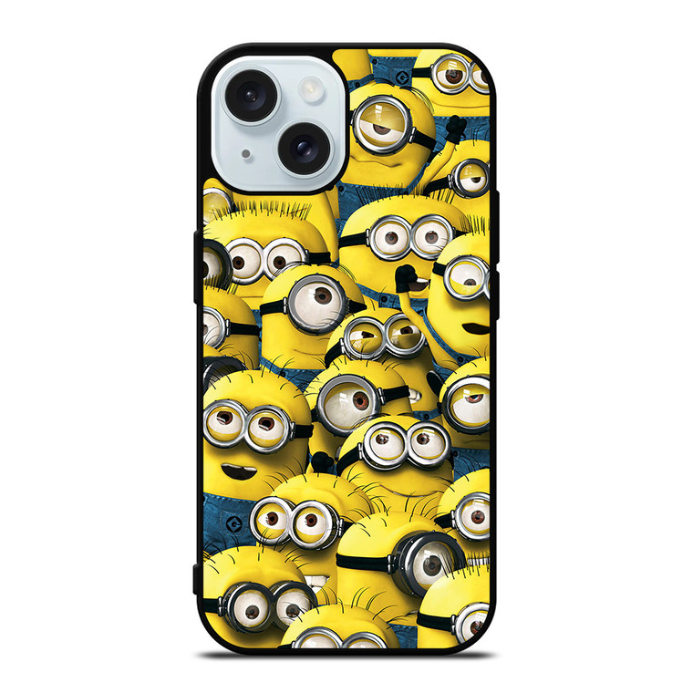 CUTE MINIONS iPhone 15 Case Cover